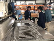 制造精良的鏈條式金屬網帶