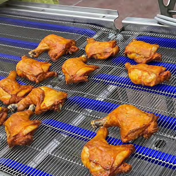 食品行業(yè)中,選擇金屬網(wǎng)帶需要注意什么?材質(zhì)、規(guī)格、表面處理......